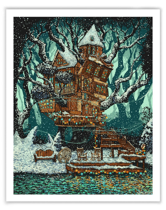 The Great Christmas Treehouse! (Limited Edition of 40) James R. Eads