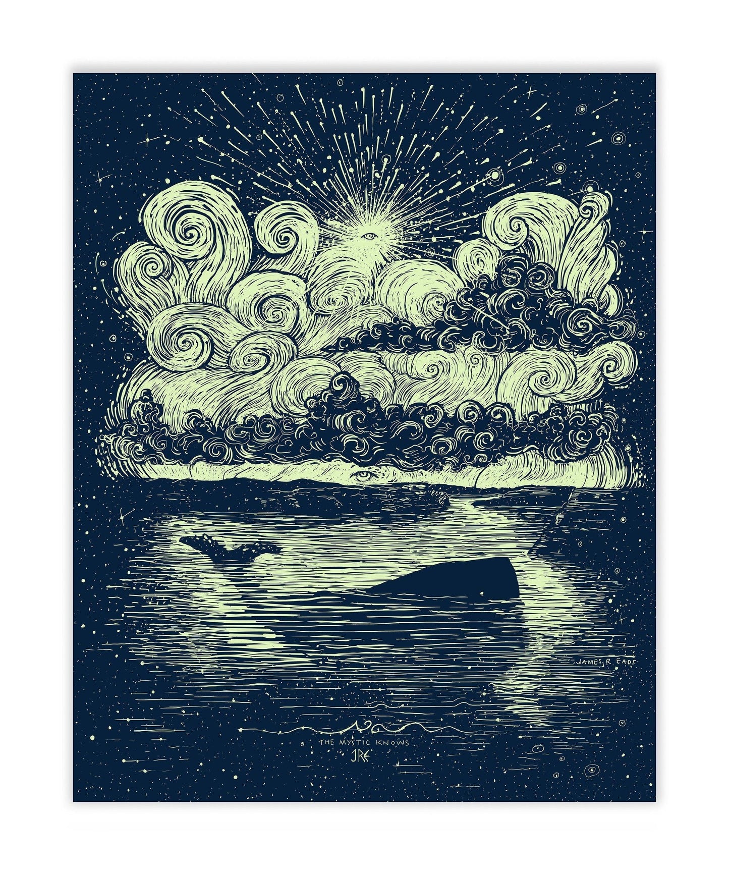 The Mystic Knows (Cream Green Edition of 40) James R. Eads