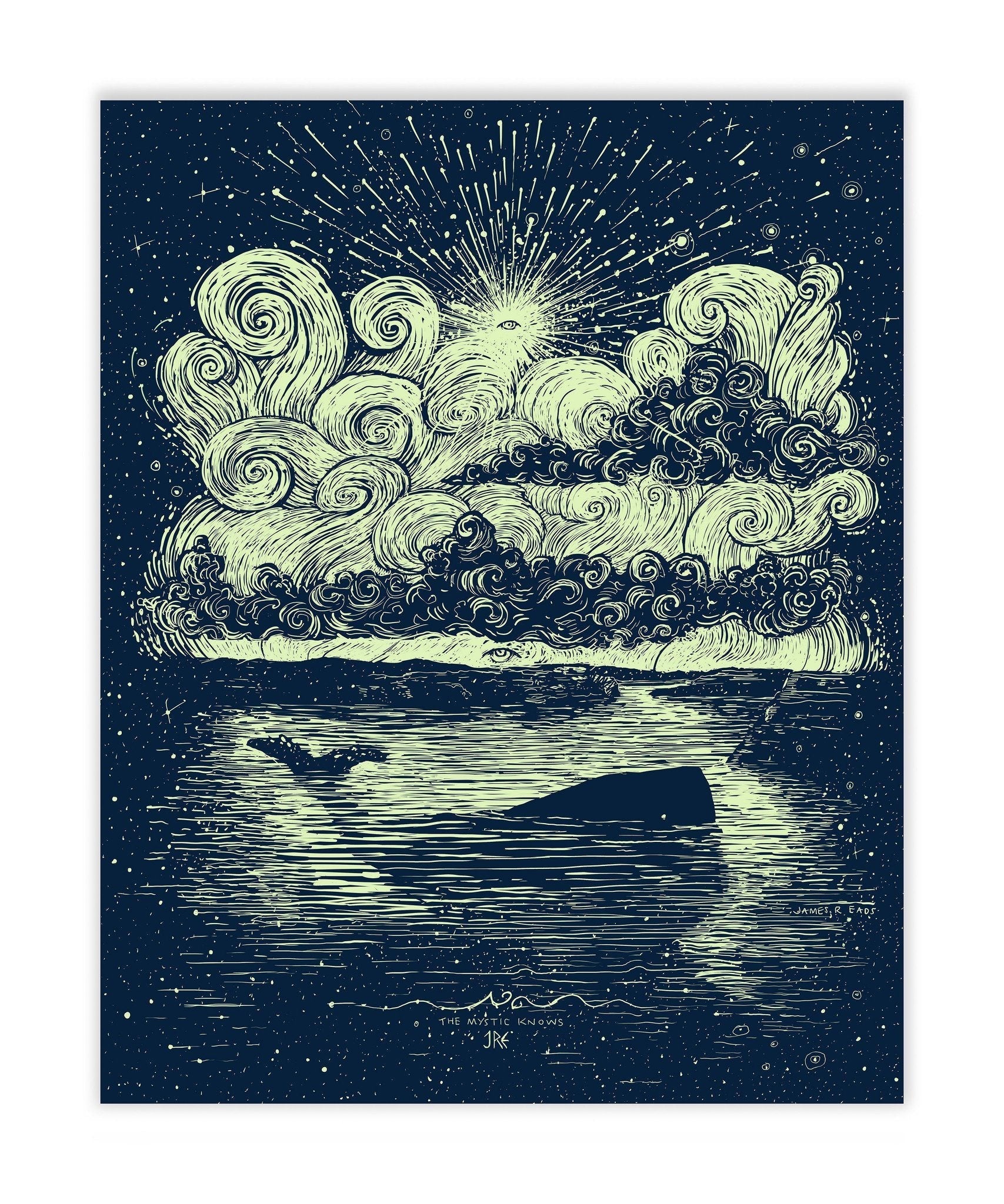 The Mystic Knows (Cream Green Edition of 40) James R. Eads