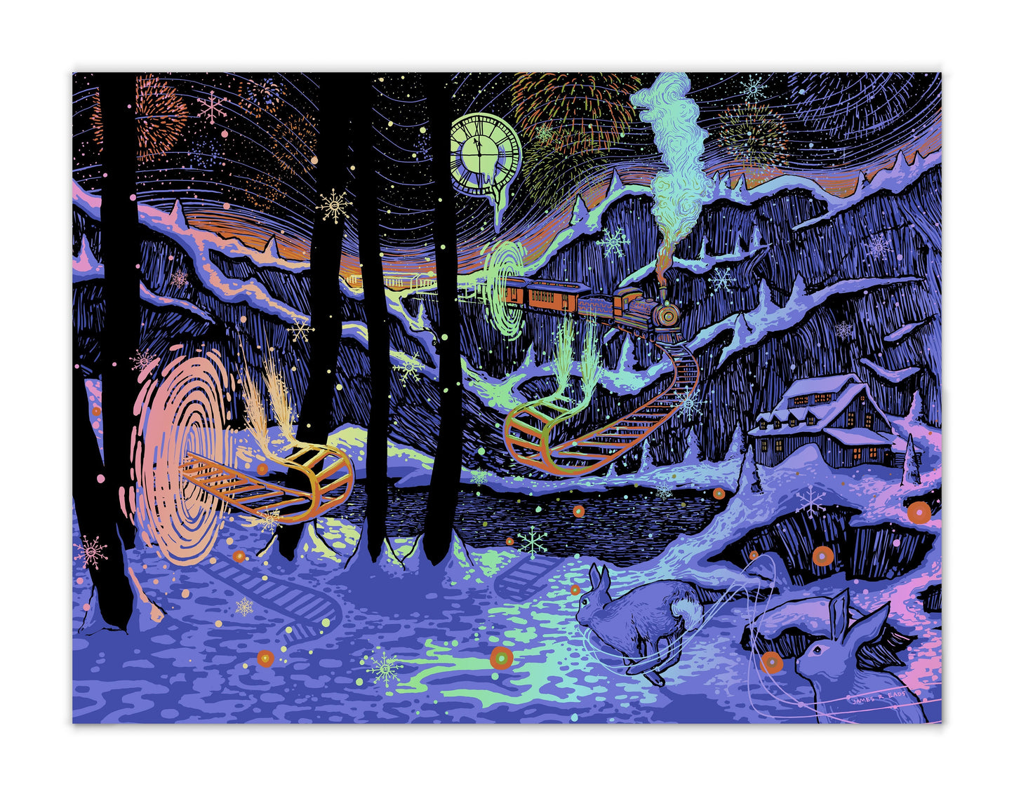 The Nonexistence of Time (Limited FOIL Edition of 40) James R. Eads