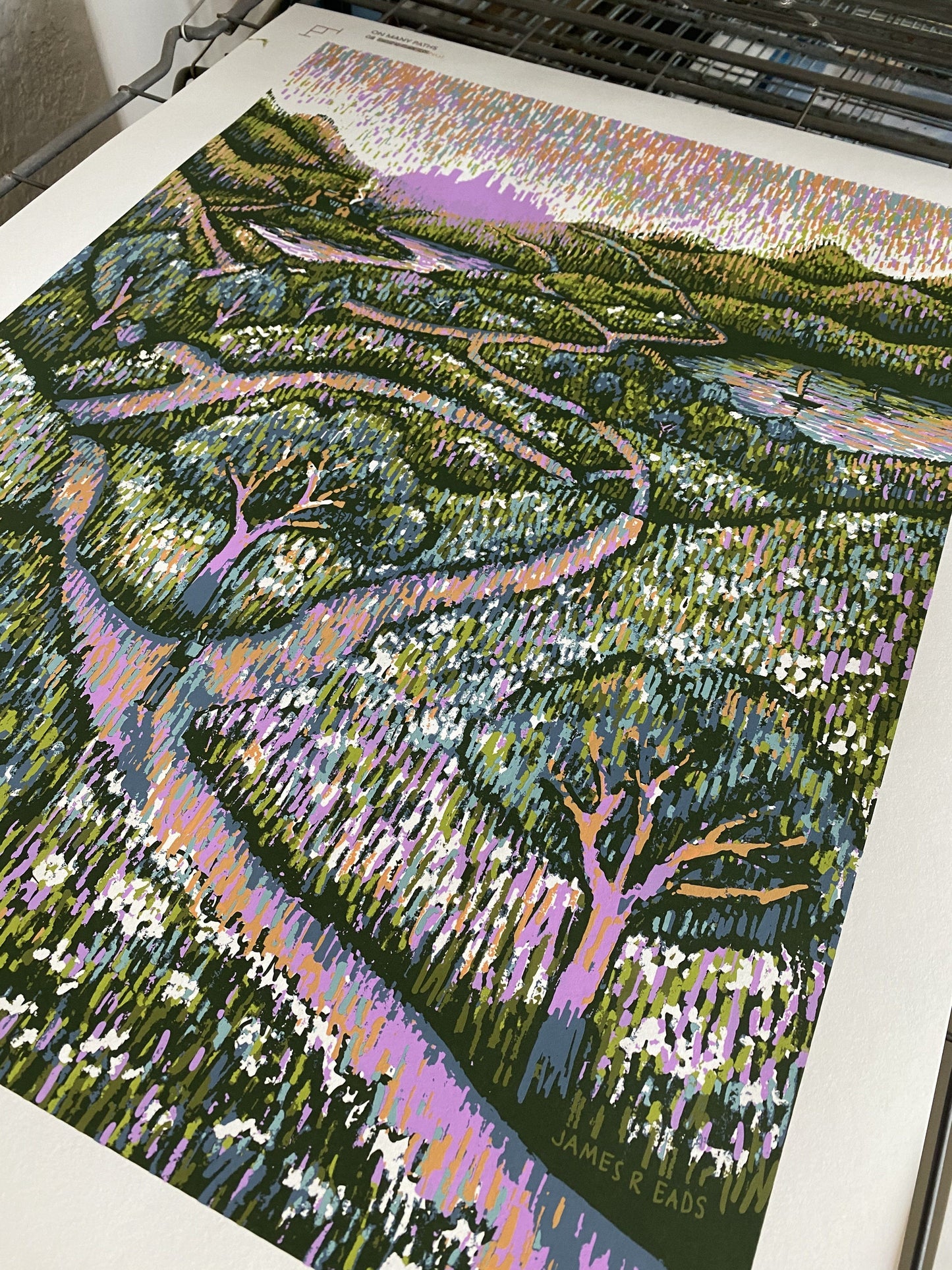The Paths Passed (Limited Edition of 60) Print James R. Eads