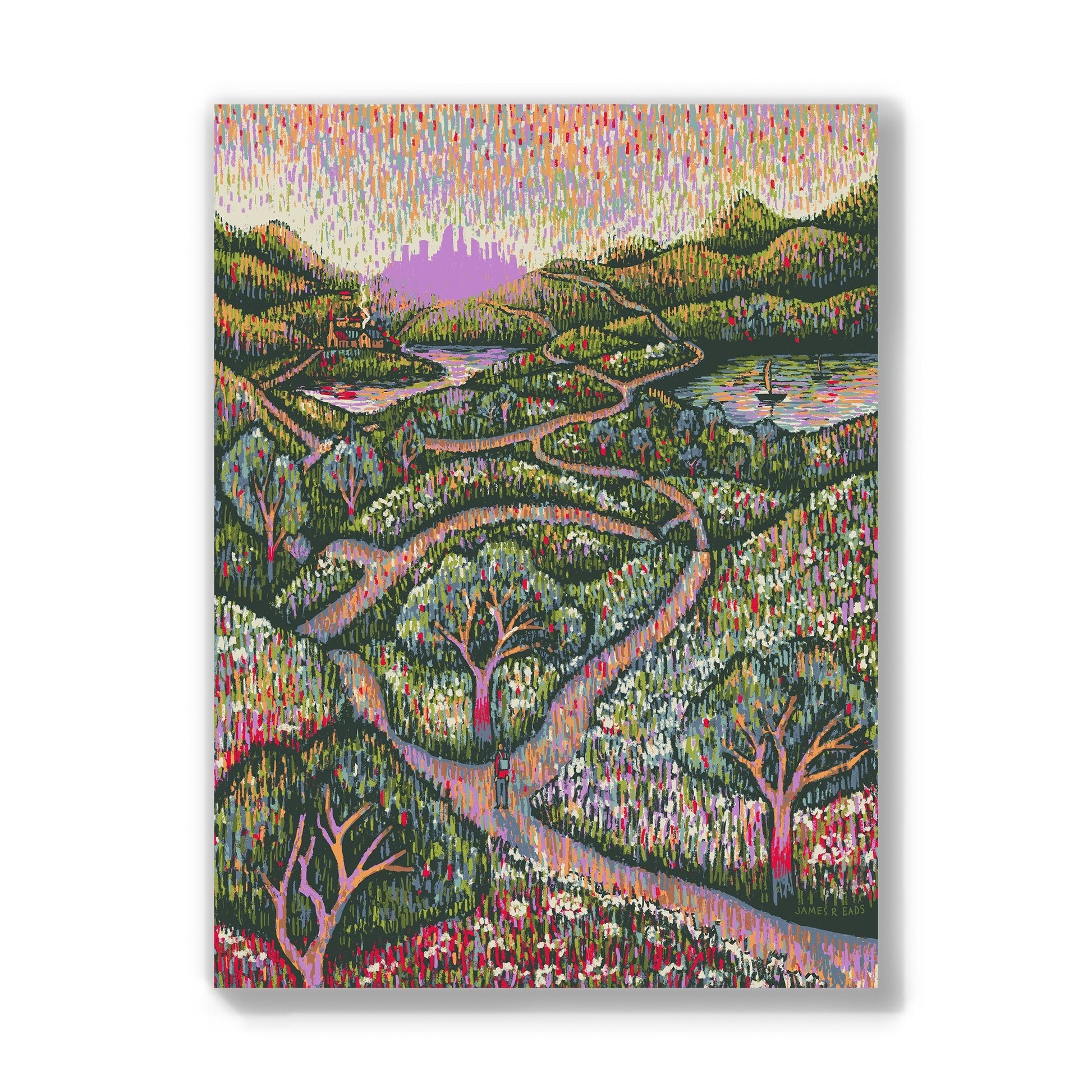 The Paths Passed (Wood Panel Edition of 12) James R. Eads