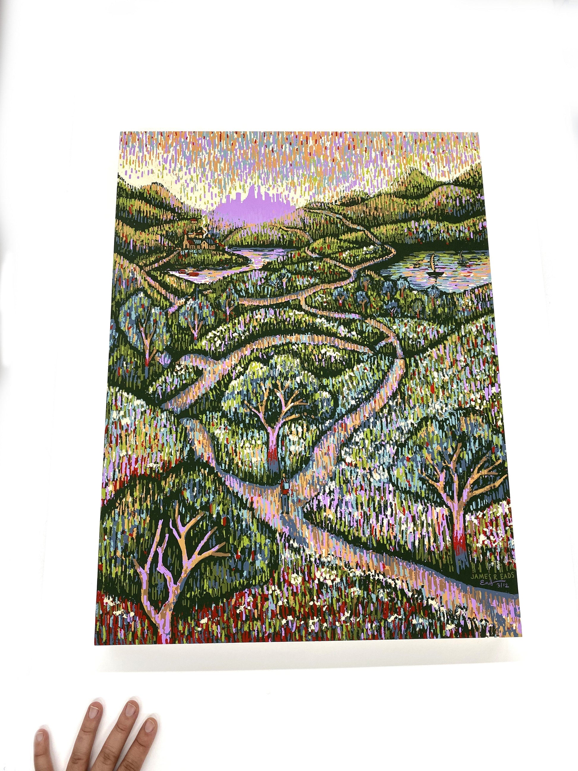 The Paths Passed (Wood Panel Edition of 12) James R. Eads