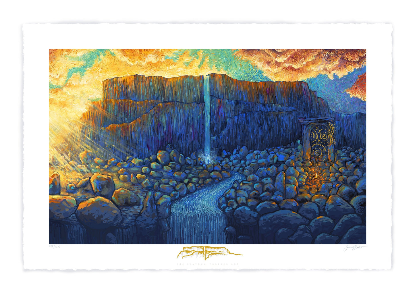 The Plateau, Forever Ago (MP) Print James R. Eads 