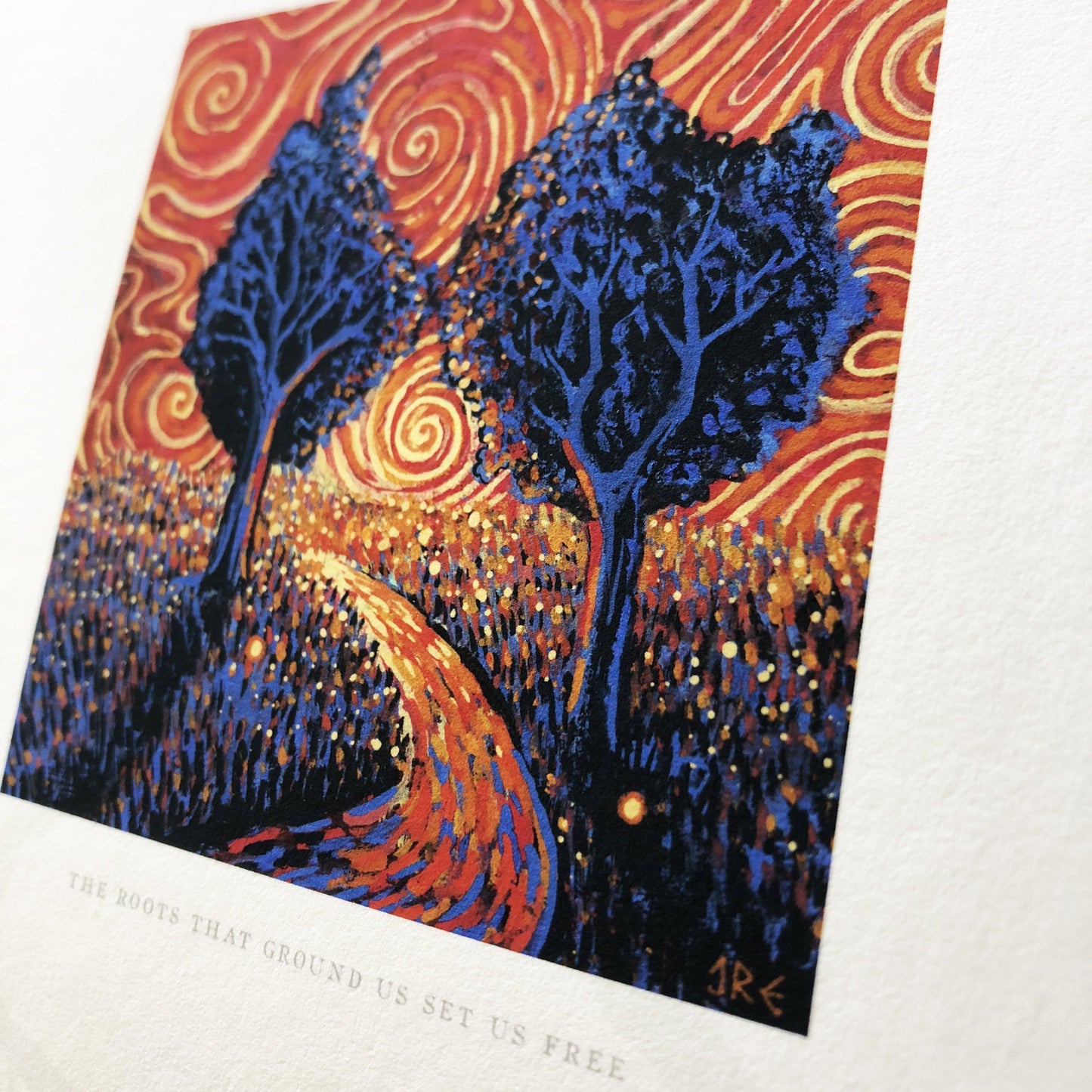 The Roots That Ground Us (AP Edition of 20) Print James R. Eads