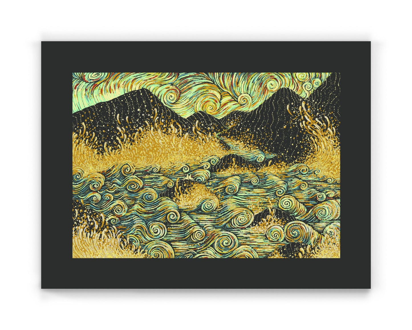 The Sands of the Shimmering Sea (Limited Edition of 46) Print James R. Eads