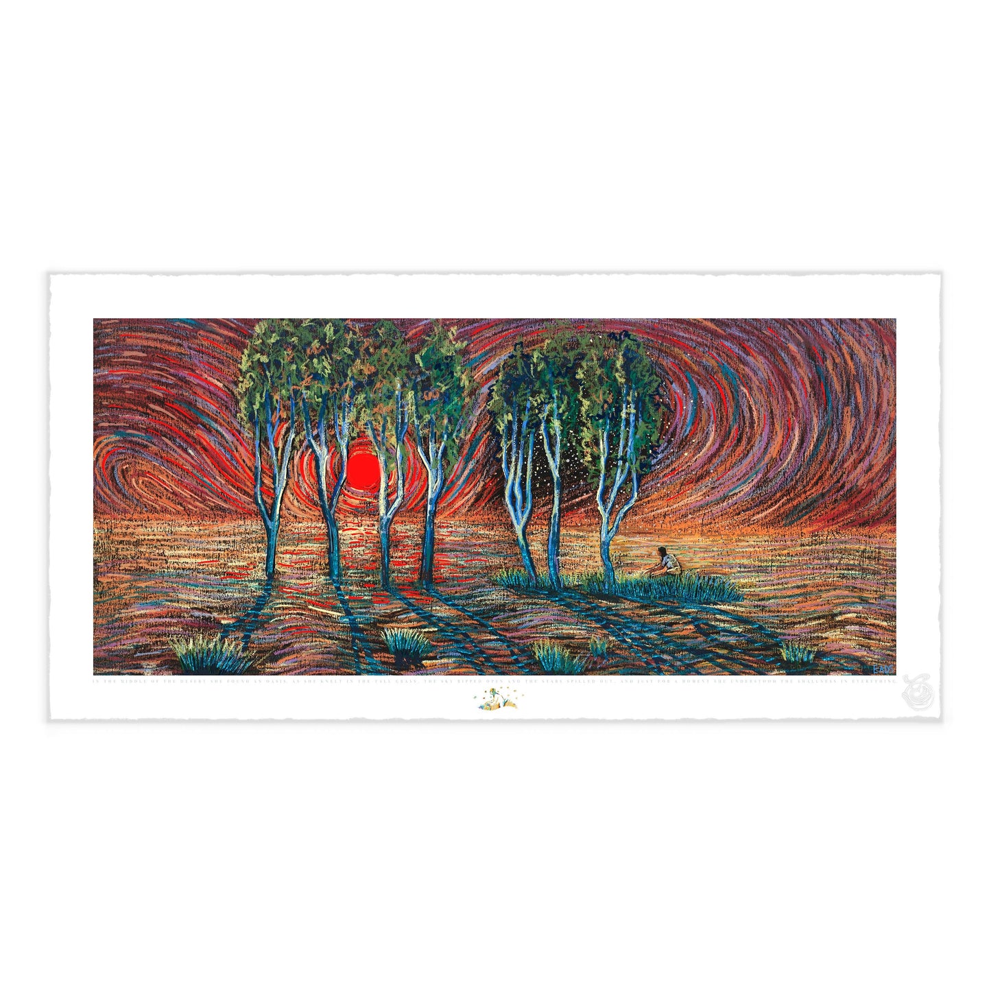The Smallness in Everything (Hand Embellished Edition of 45) Print James R. Eads