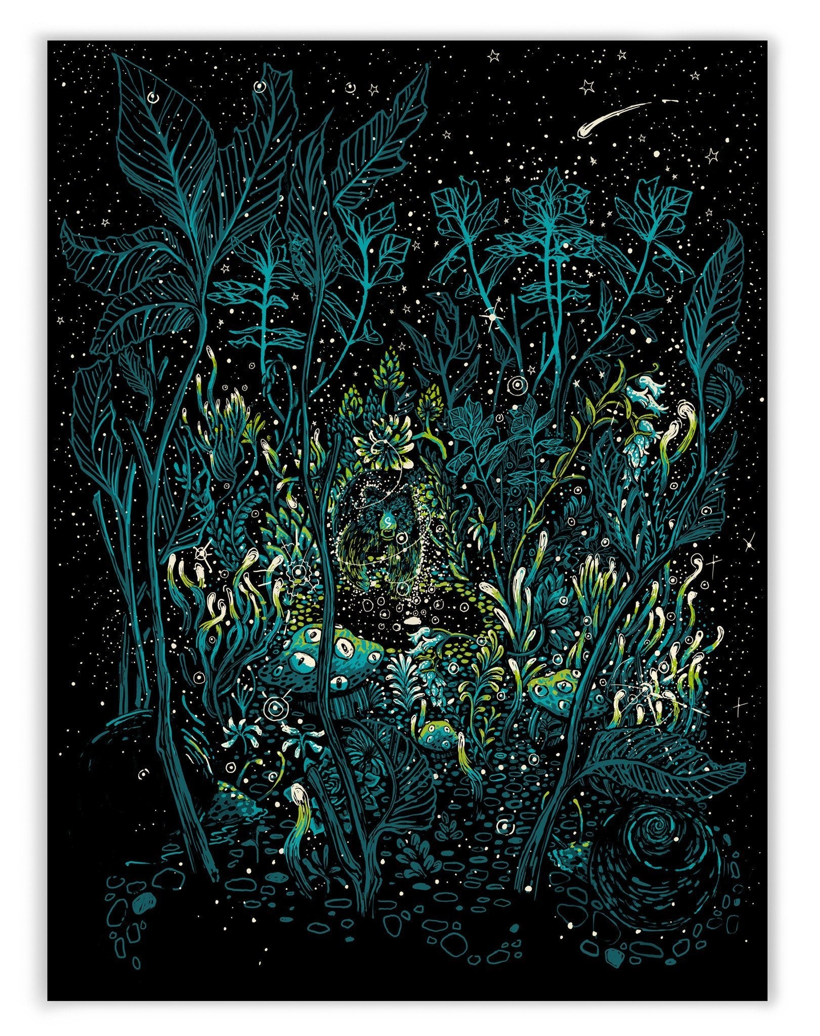 The Squirmie's Slang (Limited Edition of 50) Print James R. Eads