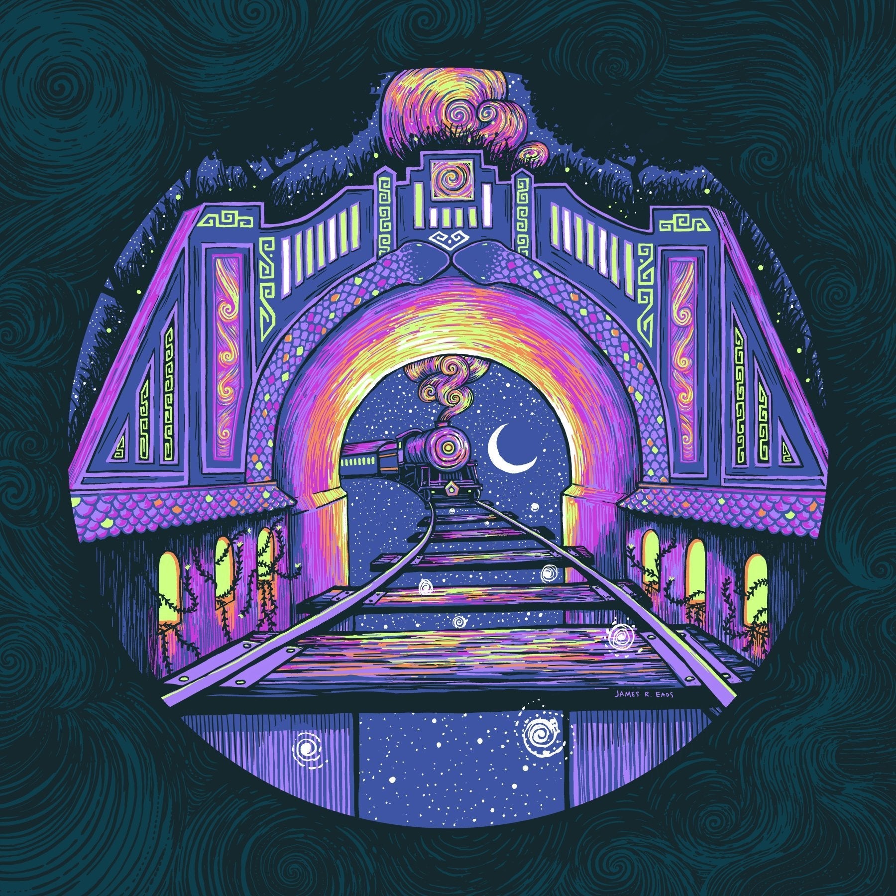 The Train Nightmare (Available at Posters 4 People) James R. Eads
