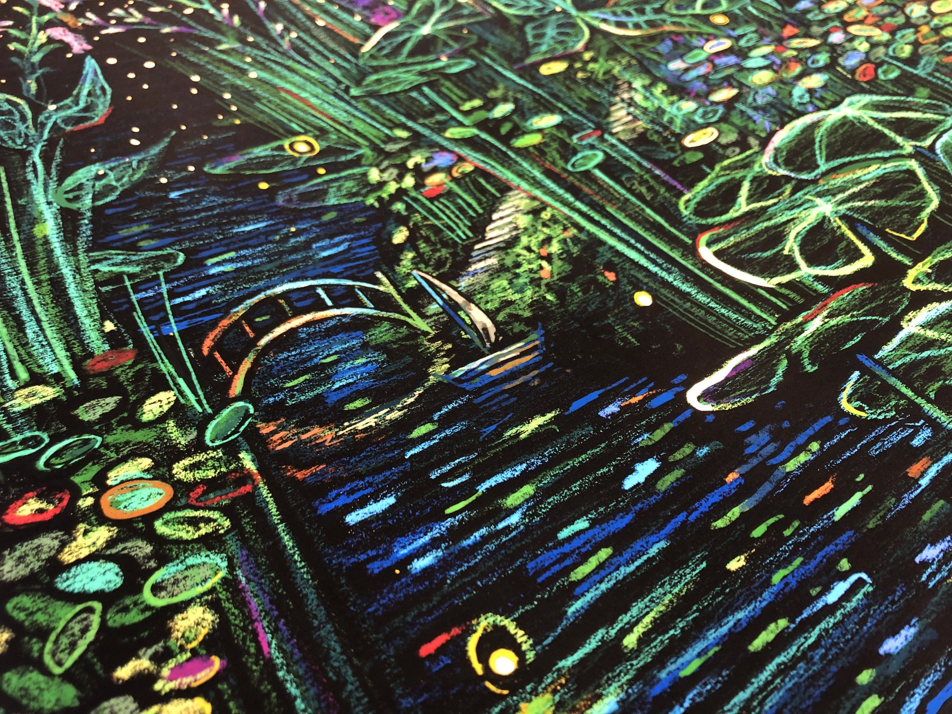 The Universe Blooming (Gold Leaf Edition of 33) James R. Eads