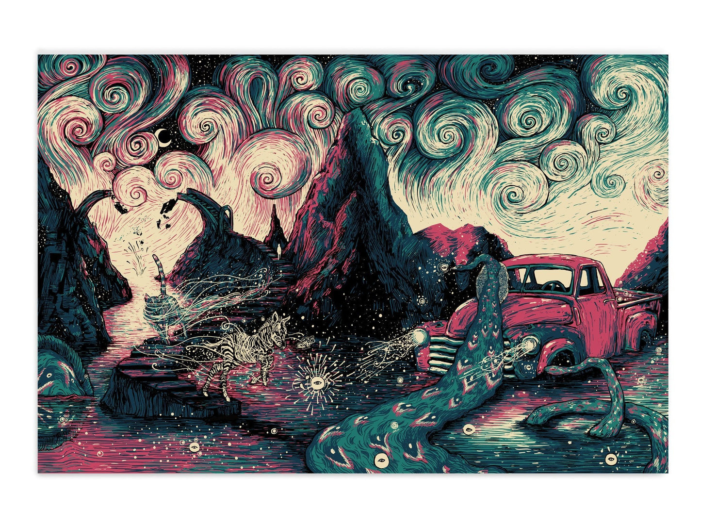 The Unraveling (Limited Edition of 45) Print James R. Eads