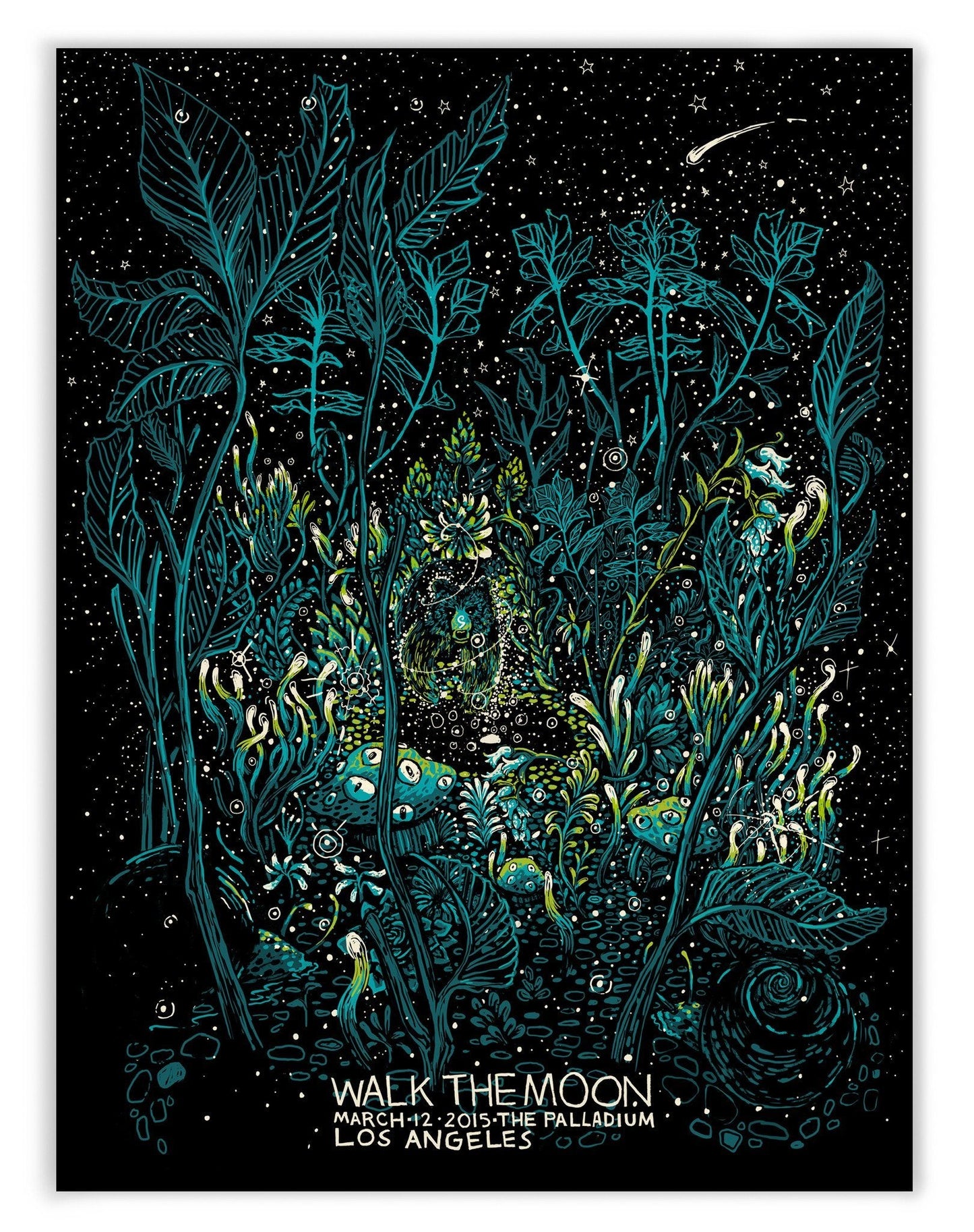 Walk the Moon Los Angeles (AP Edition of 50) Print James R. Eads
