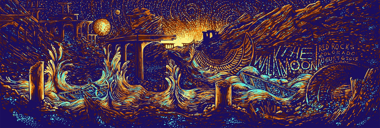 Walk the Moon, Red Rocks (AP Edition of 50) Print James R. Eads